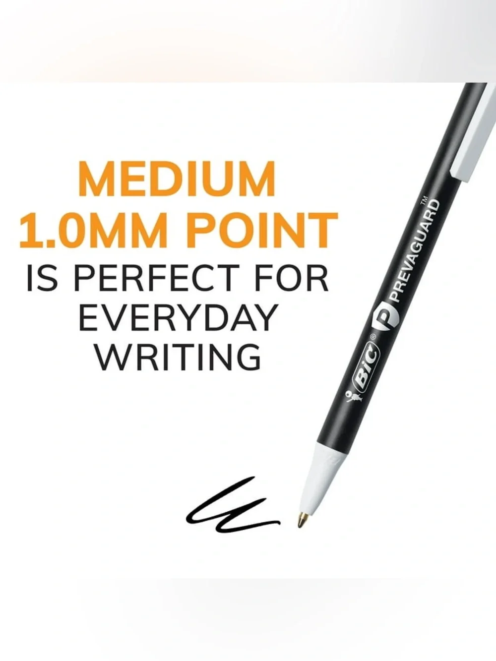 BIC Prevaguard Clic Stic Smooth Retractable Ballpoint Pen 4-Pack - NWT